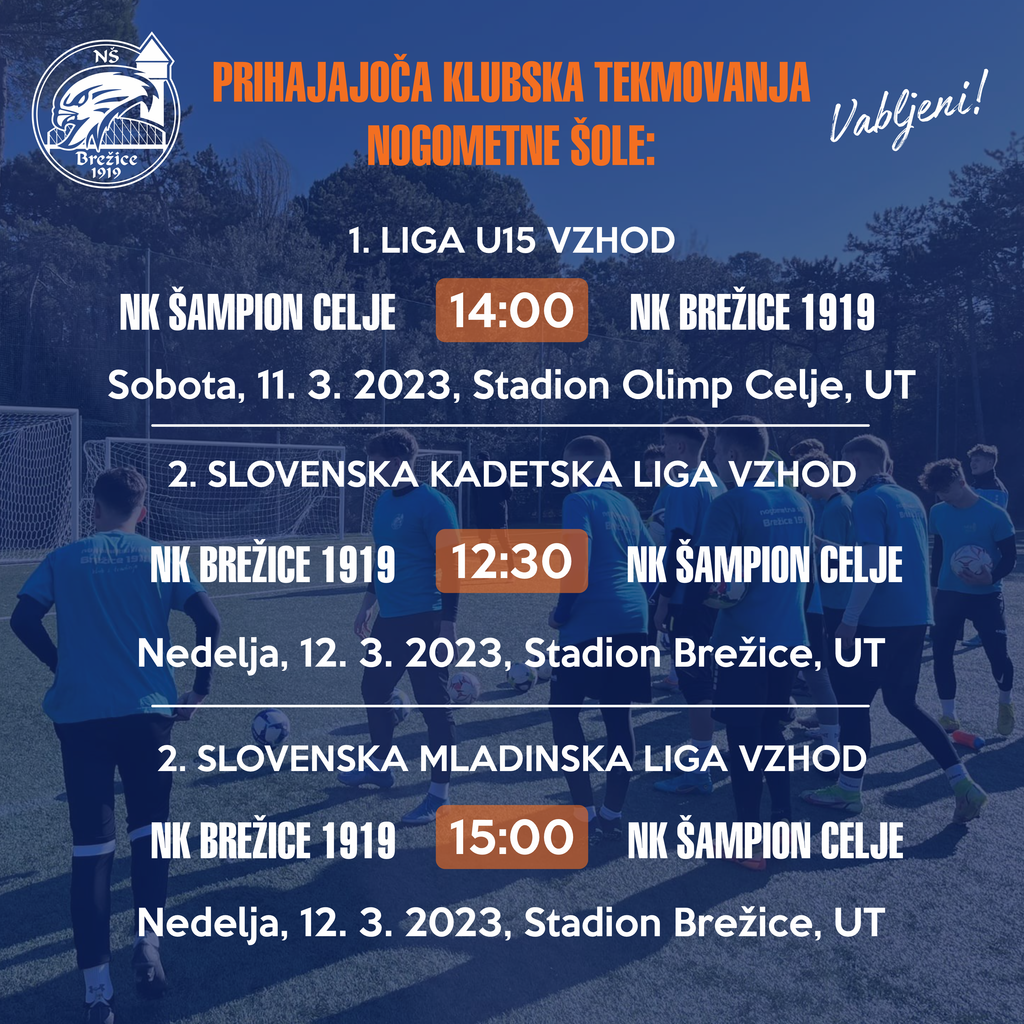 VIKEND BREŽIŠKO-CELJSKIH OBRAČUNOV MLAJŠIH SELEKCIJ