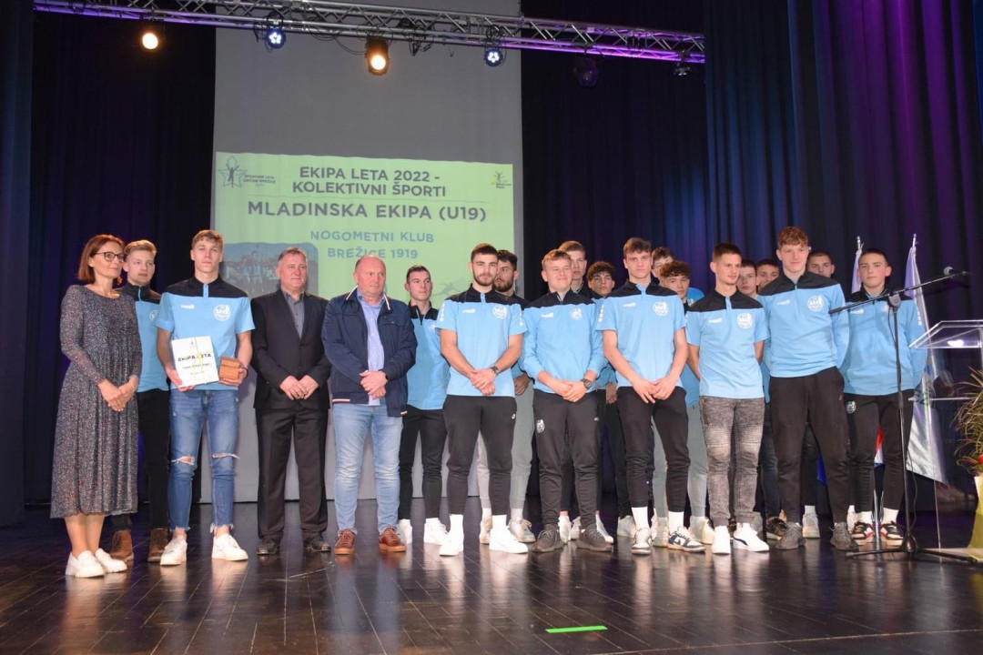 Zlati mladinci ekipa leta v Brežicah!