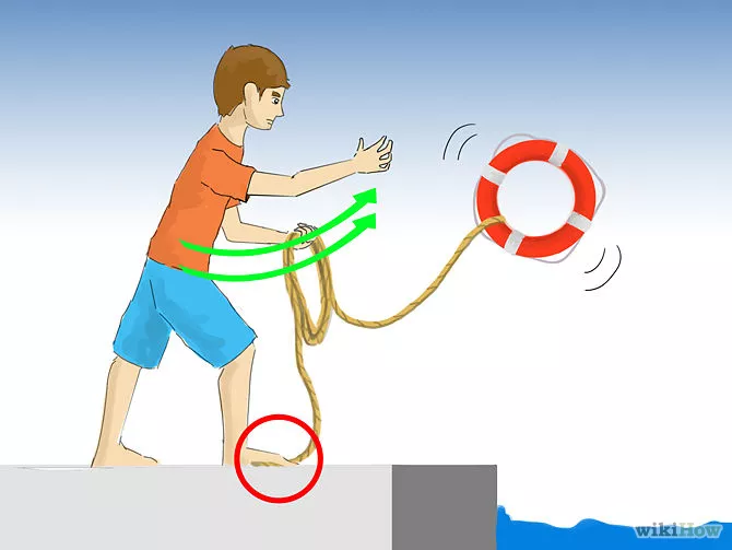 Učimo se - metanja vrvi