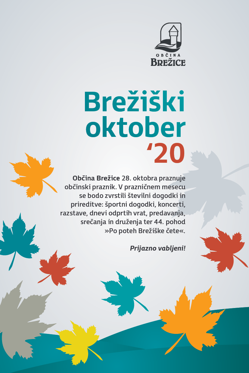 Program dogodkov Brežiški oktober 2020