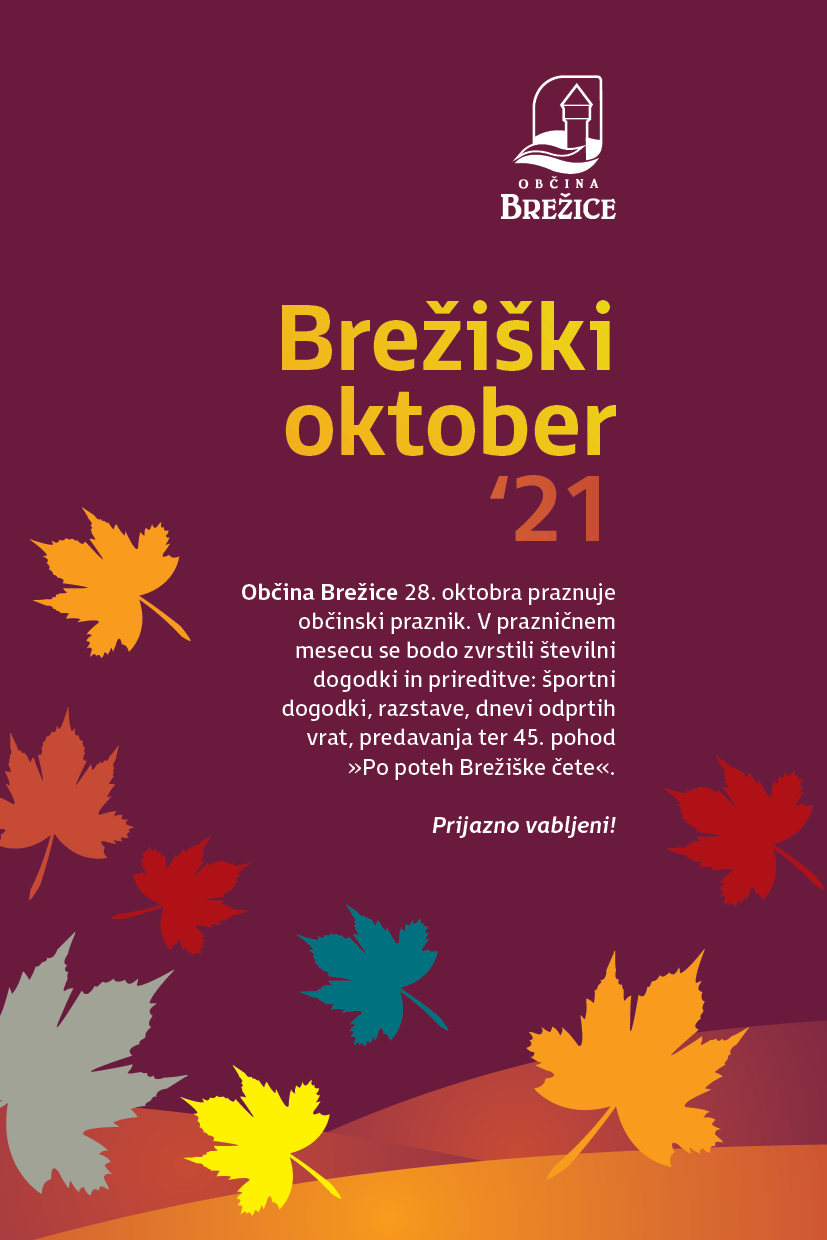 Program dogodkov Brežiški oktober 2021