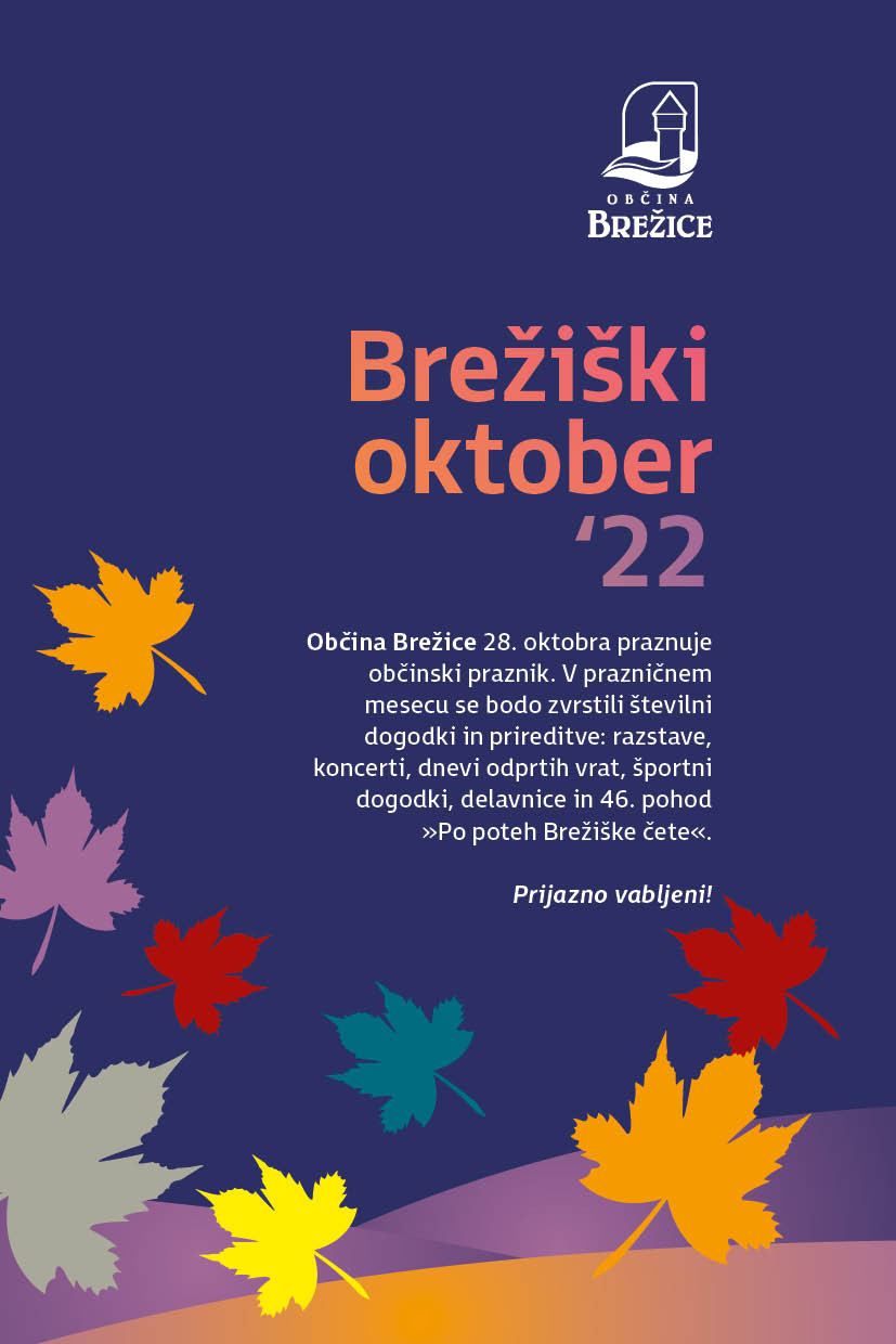 Program dogodkov Brežiški oktober 2022