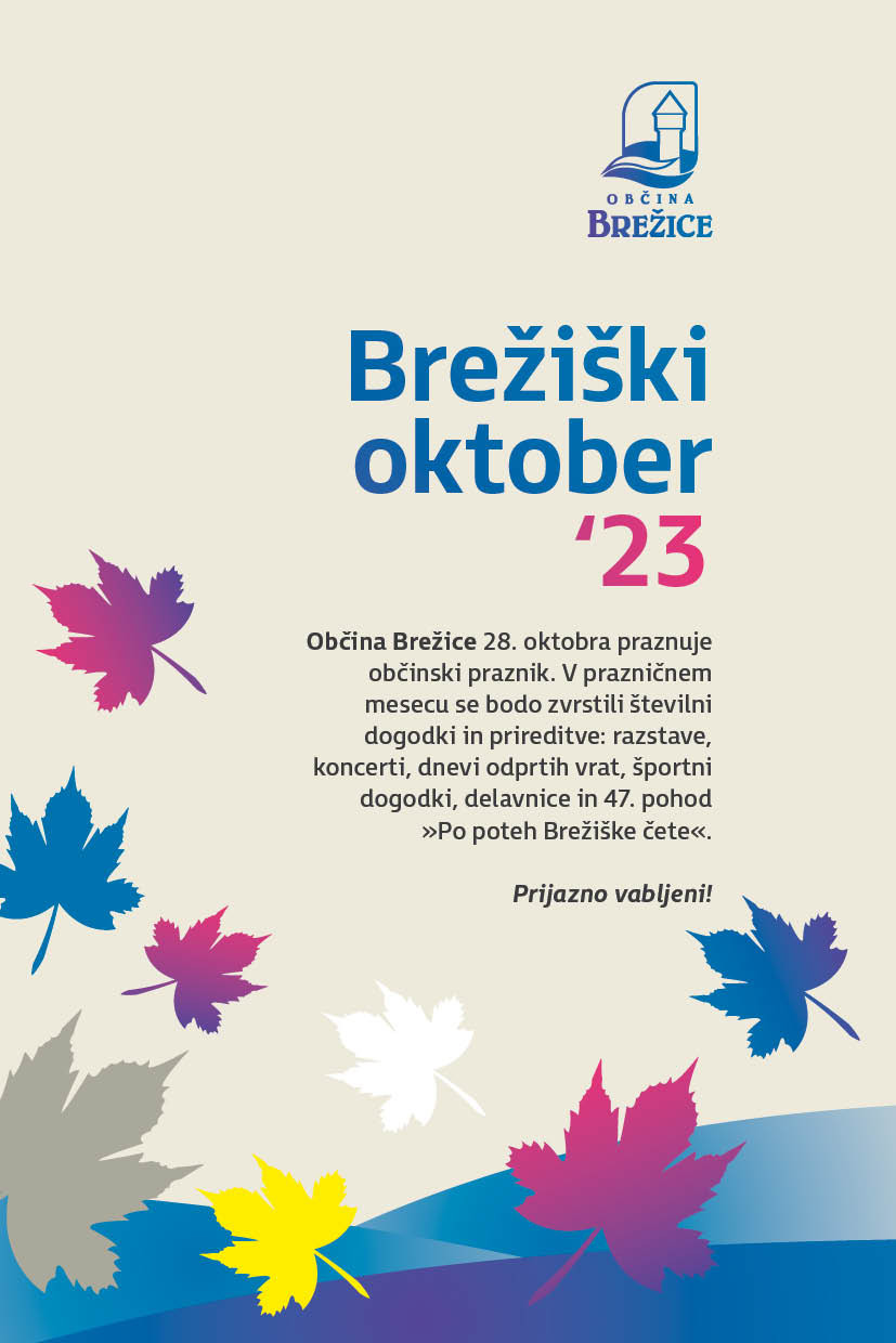 Program dogodkov Brežiški oktober 2023