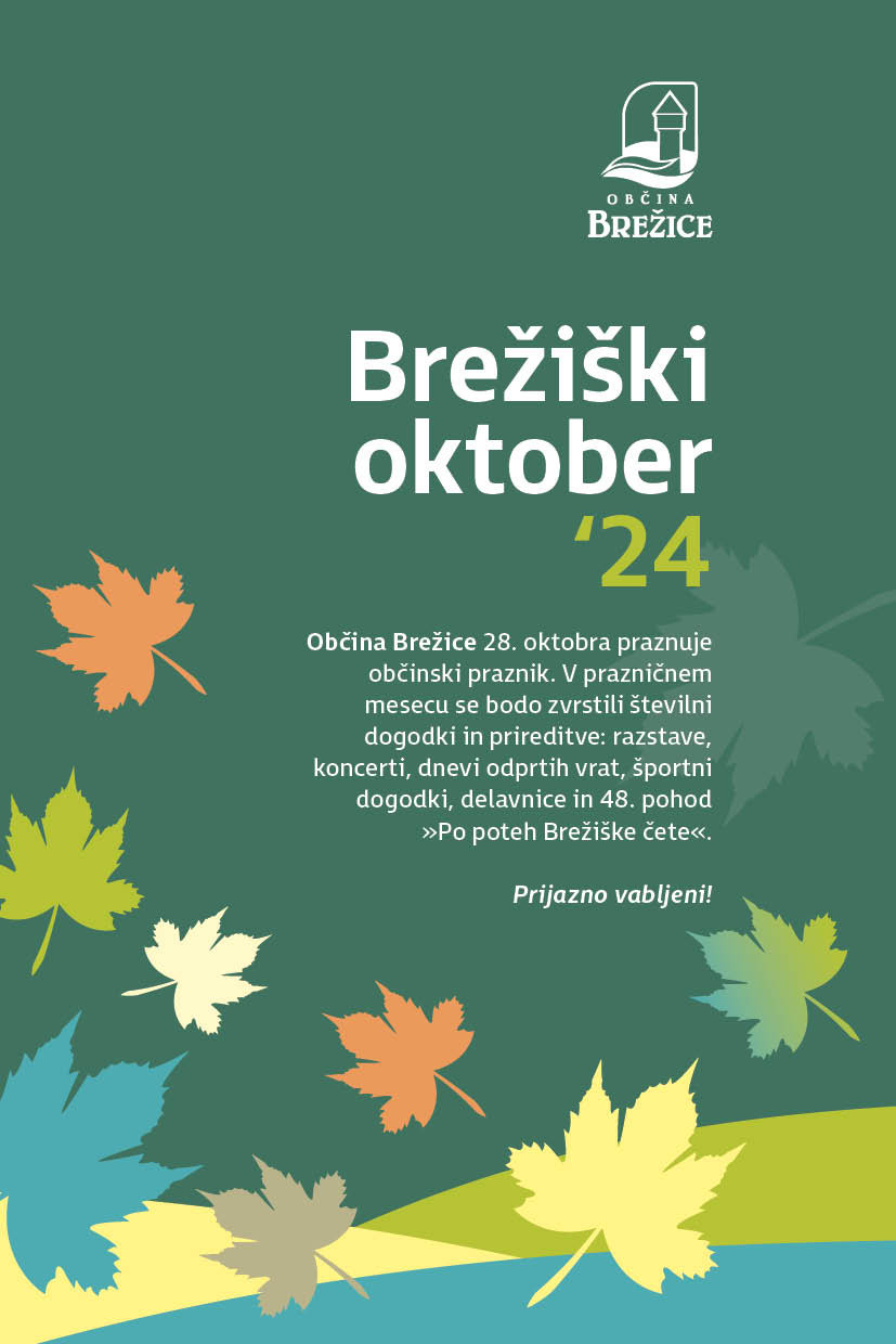 Program dogodkov Brežiški oktober 2024