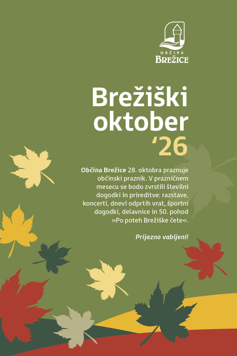Program dogodkov Brežiški oktober ’26
