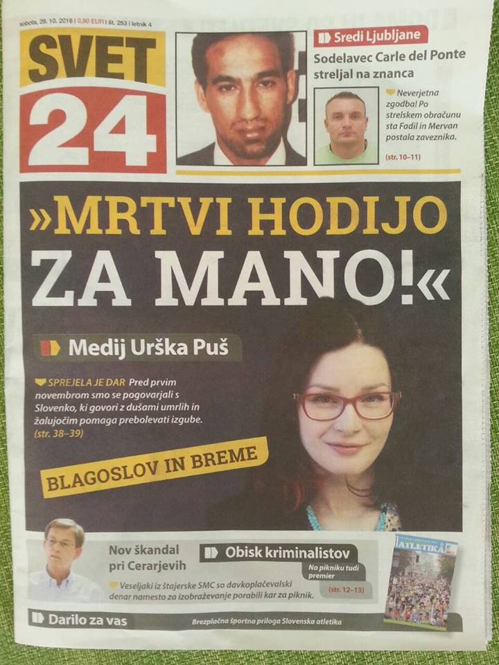 Članek v časopisu Svet24