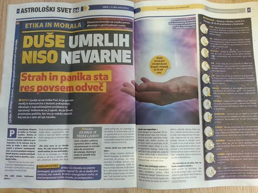 Članek v časopisu Svet24