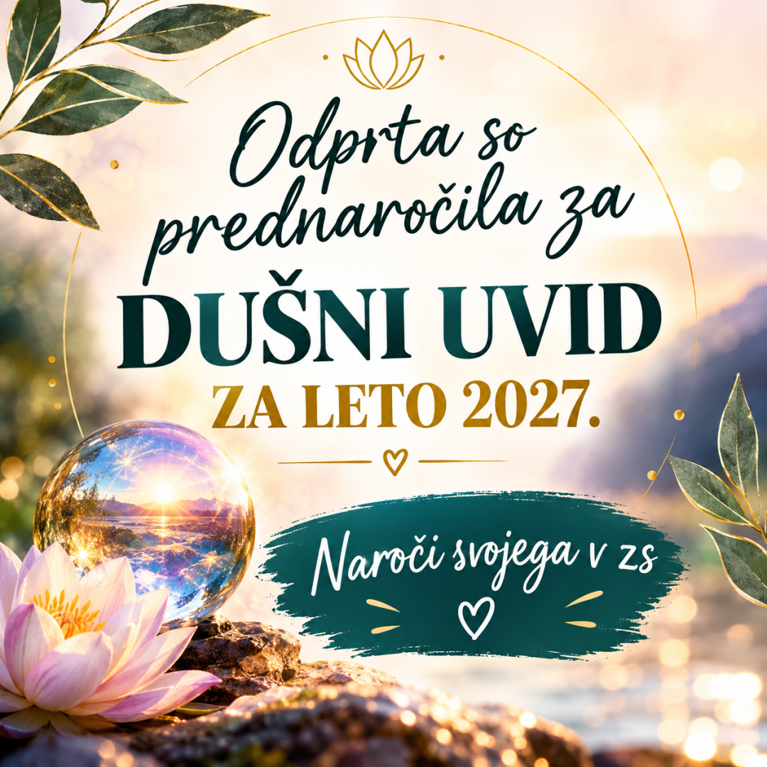 Odprta prednaročila za celoletne dušne uvide za 2027