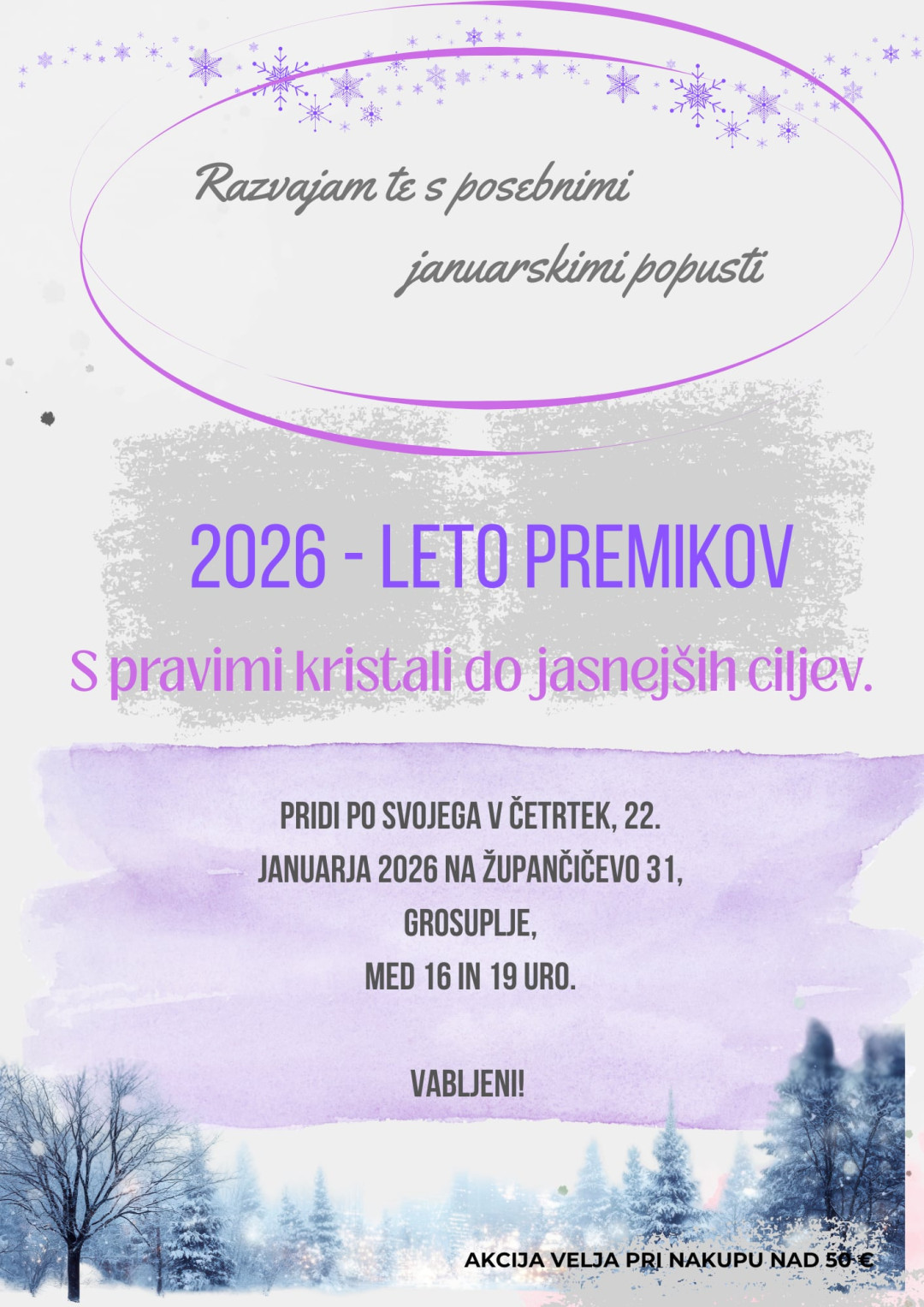 S pravimi kristali do jasnejših ciljev