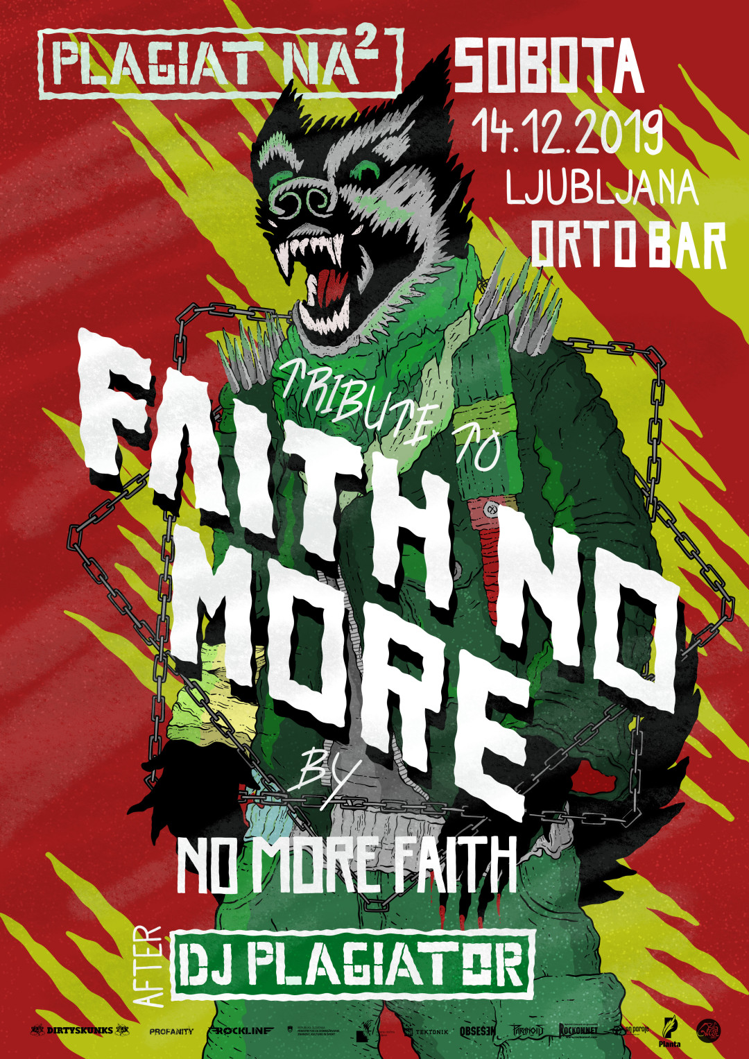 1. Plagiat na Kvadrat: Tribute to FAITH NO MORE by No More Faith