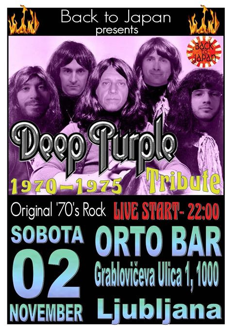 Deep Purple tribute band-Back to Japan (I)