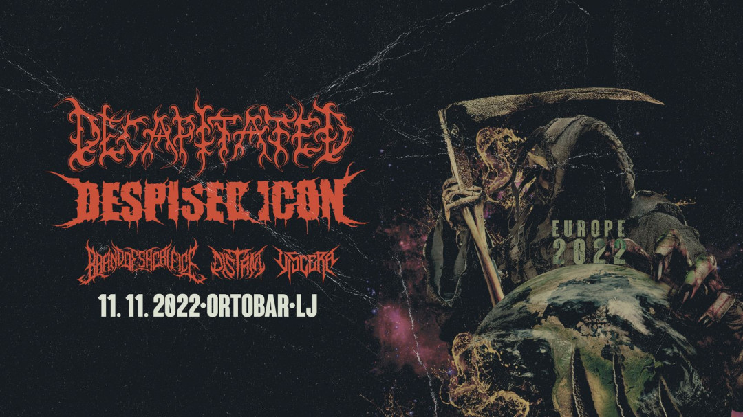 Despised Icon, Decapitated, Oceano, Distant, Viscera