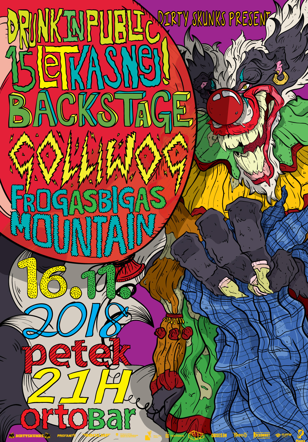 Drunk In Public : Backstage (Slo), Frog as Big as Mountain (Slo)