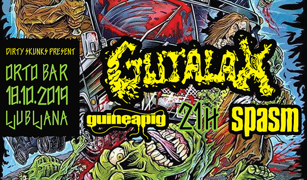 Gutalax (Cz), Spasm (Cz), Guineapig (Ita)