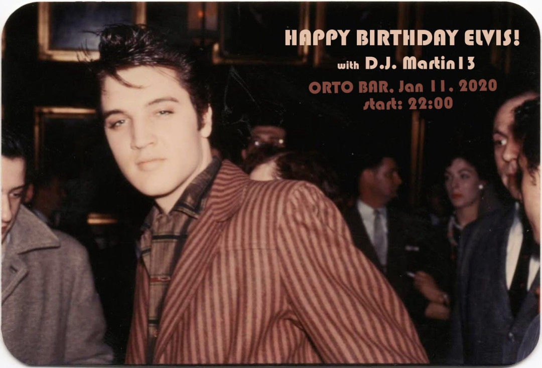 Happy Birthday Elvis Presley!