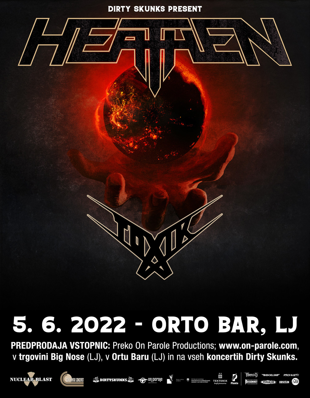 Heathen (USA), Toxik (USA)