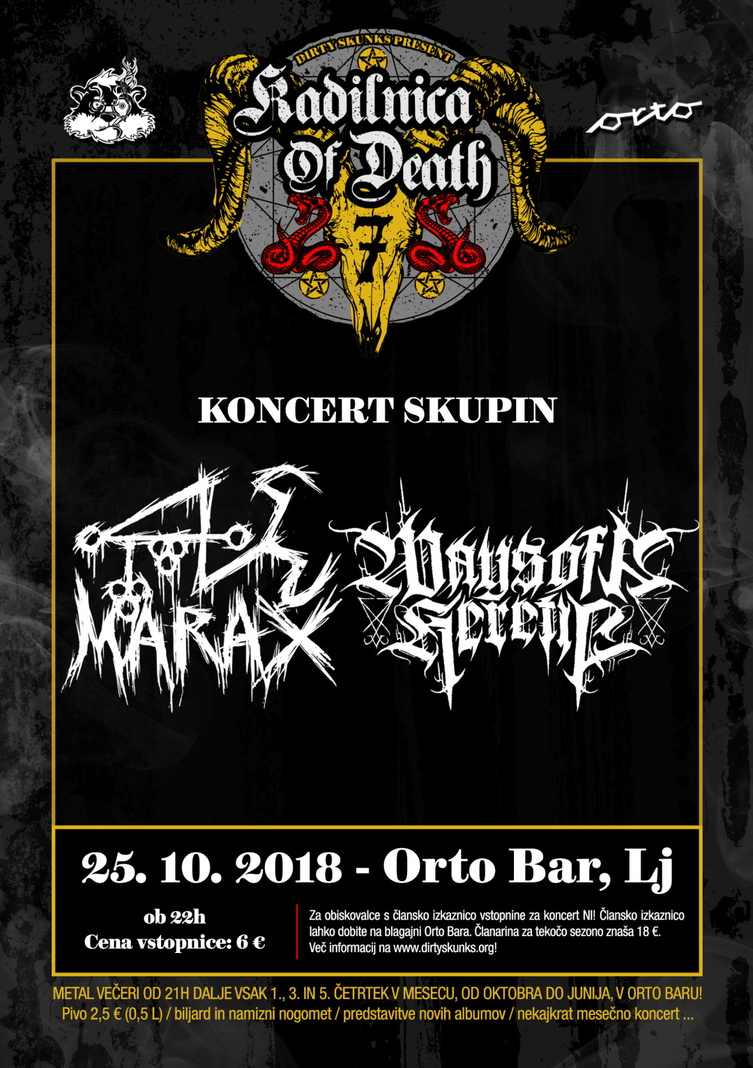 Kadilnica of Death : Marax (Slo), Ways of Heretic (Slo)