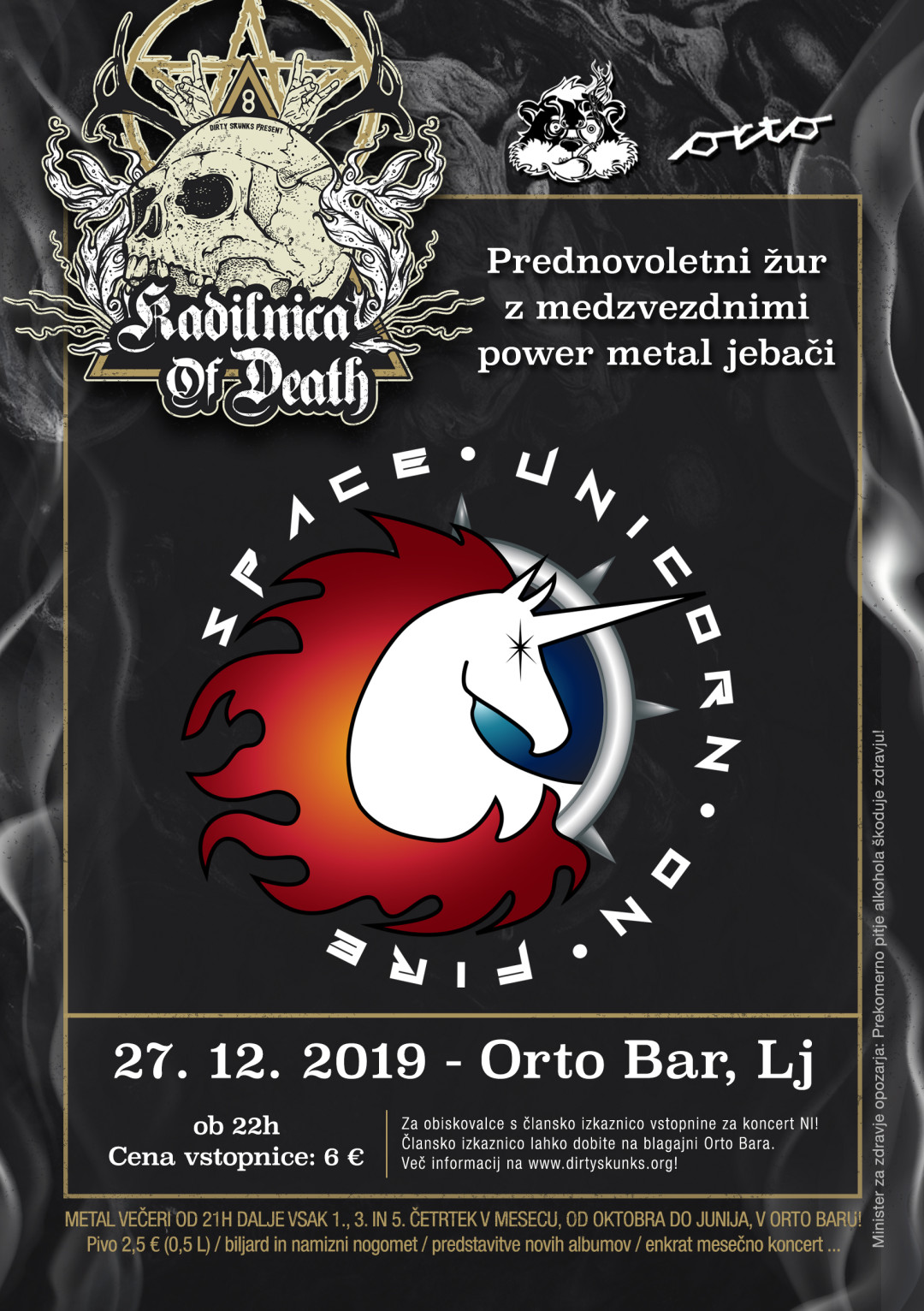 Kadilnica of Death: Space Unicorn On Fire (Si)