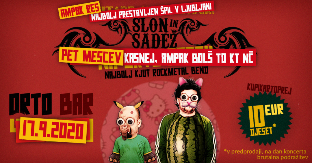 Krizni Orto Fest  2020  - Slon in Sadež (SI)
