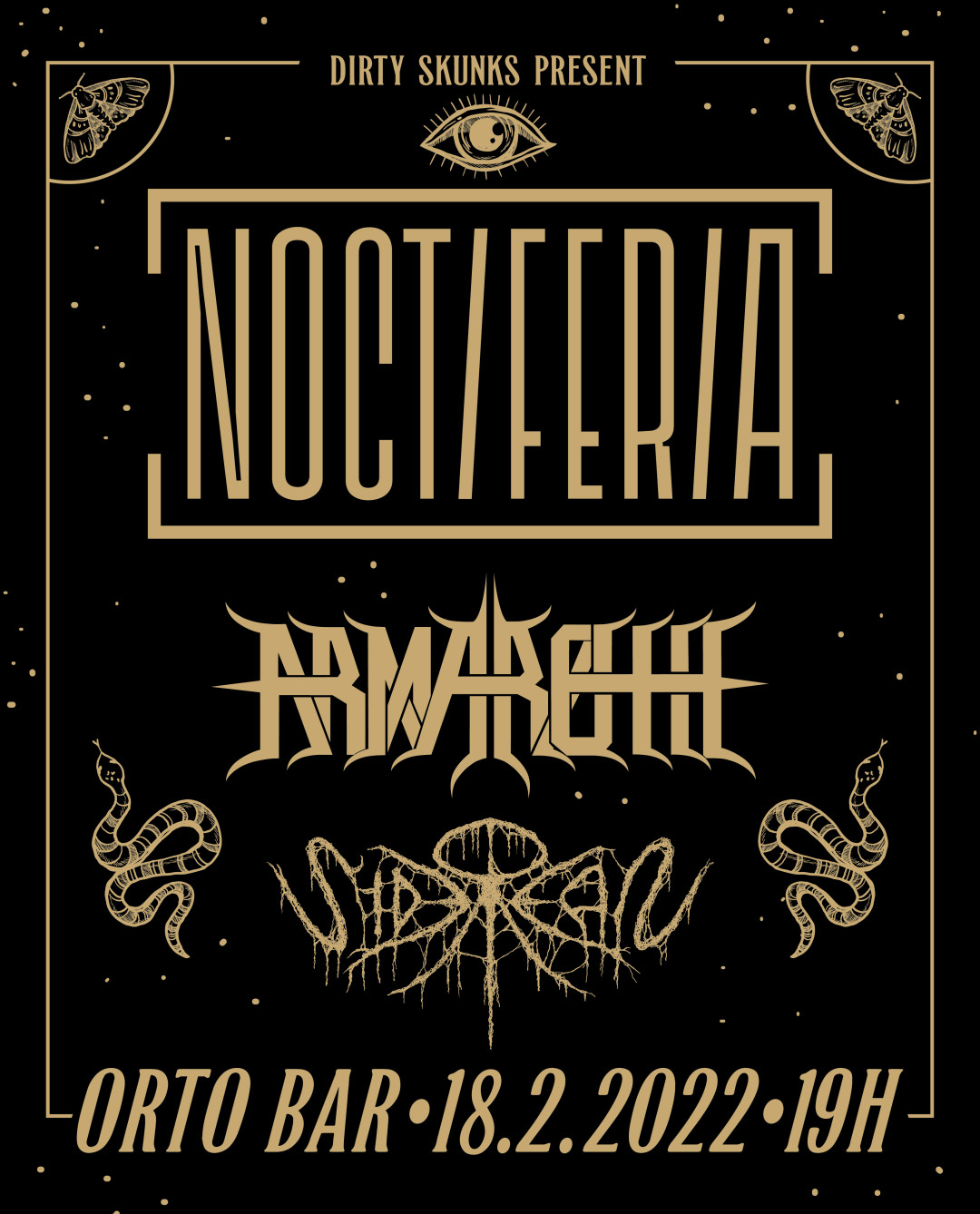 Noctiferia with guests Armaroth and Siderean