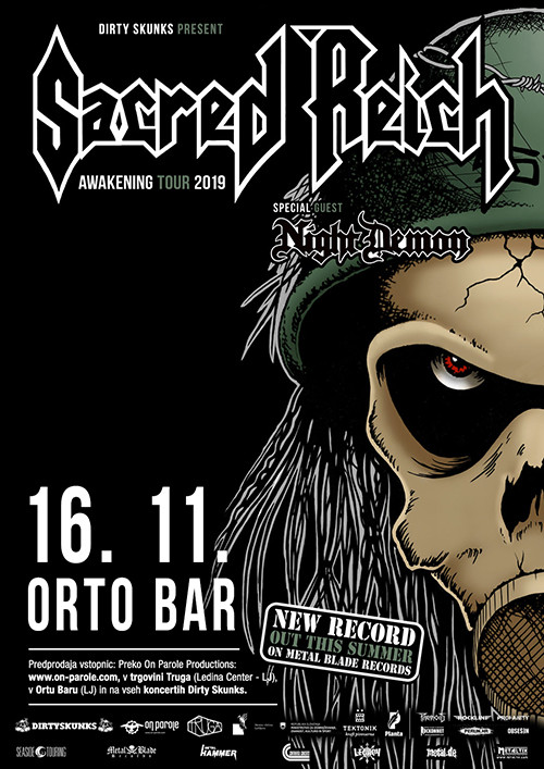 Sacred Reich (USA), Night Demon (USA)