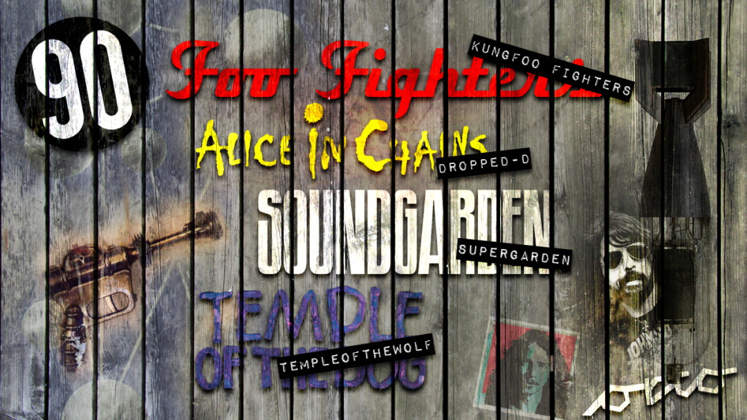SCTP -Alice In Chains, Foo Fighters ,Soundgarden ,Temple of the dog
