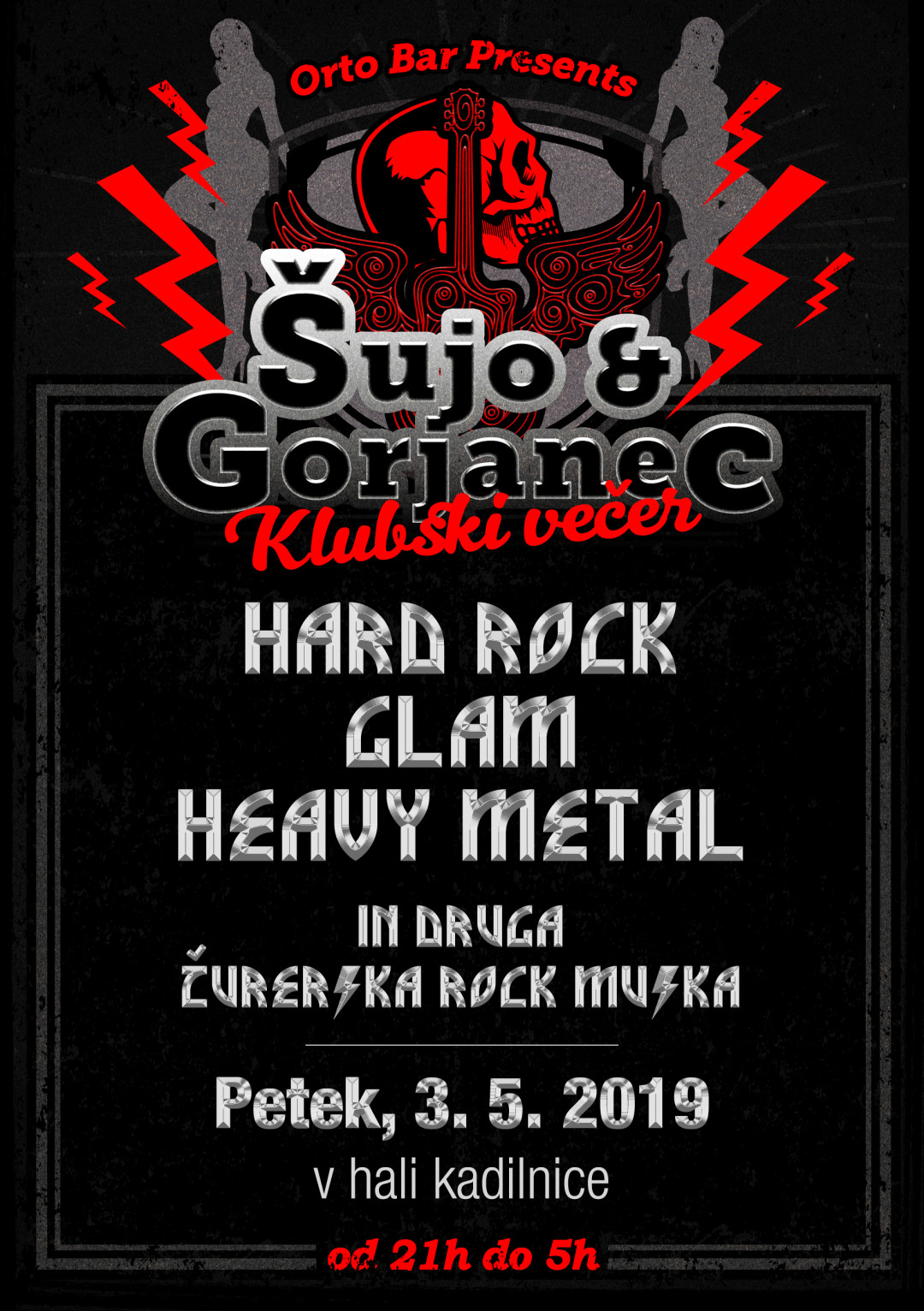Šujo & Gorjanec – petkova rock žurka v Ortu