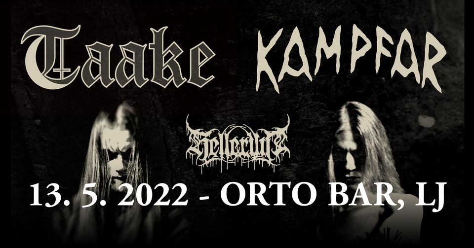 Taake, Kampfar, Helleruin