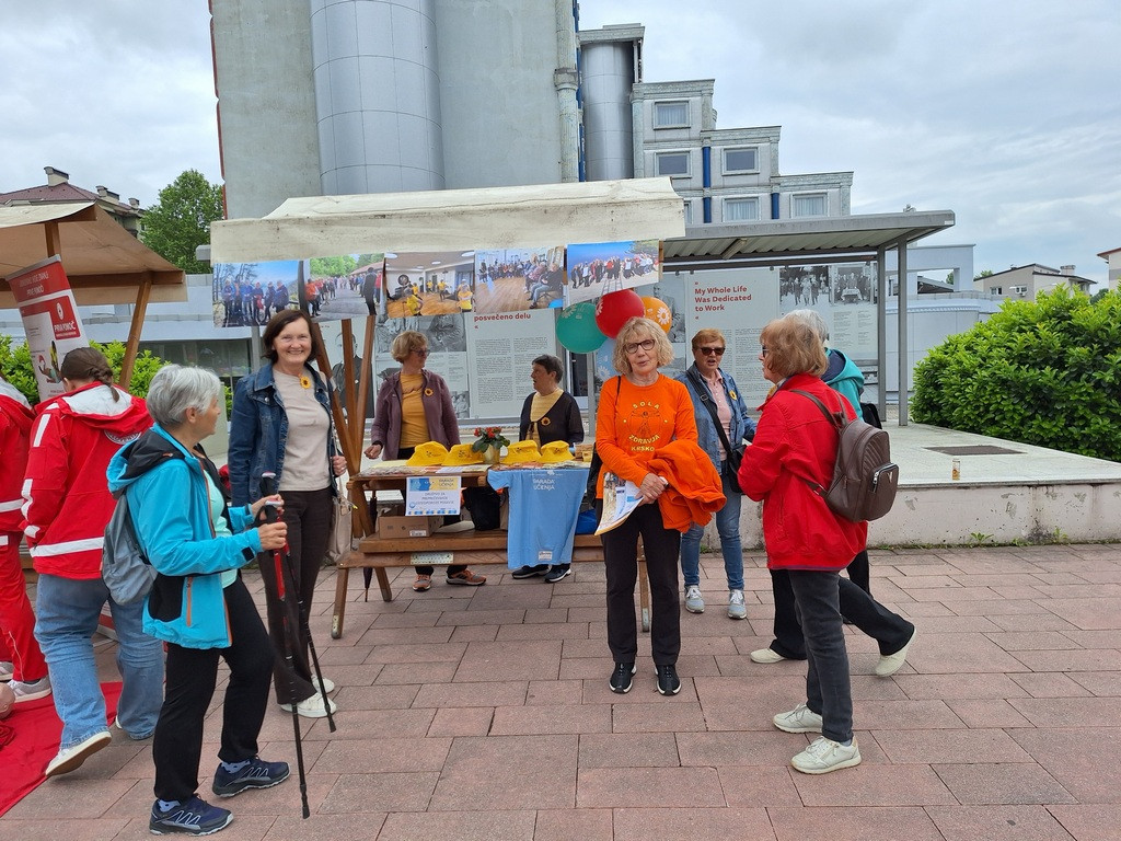 Krško - stojnica je bila ves čas obiskana