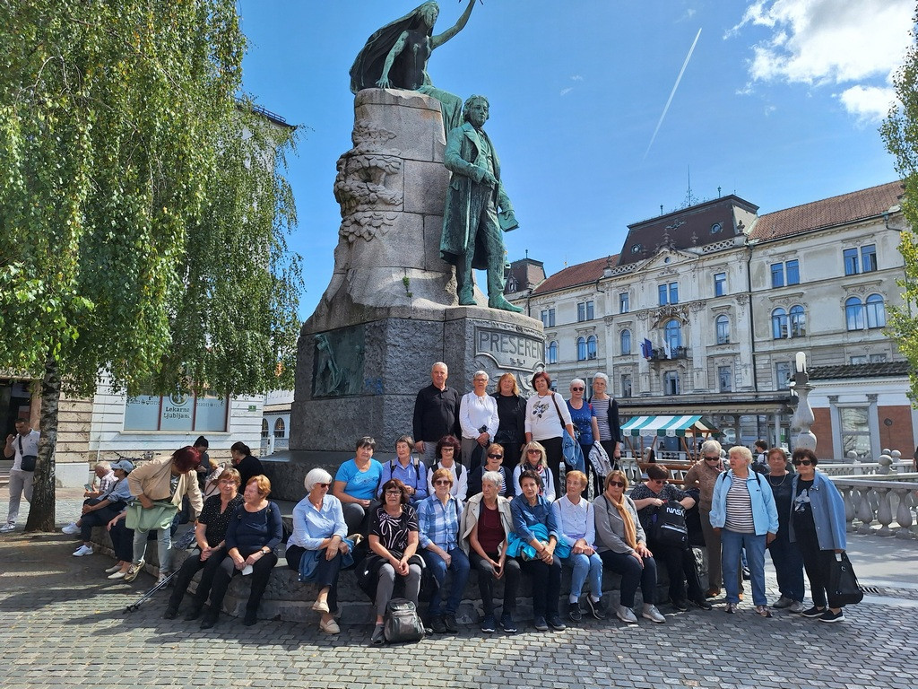 EKSKURZIJA V LJUBLJANO JE USPELA