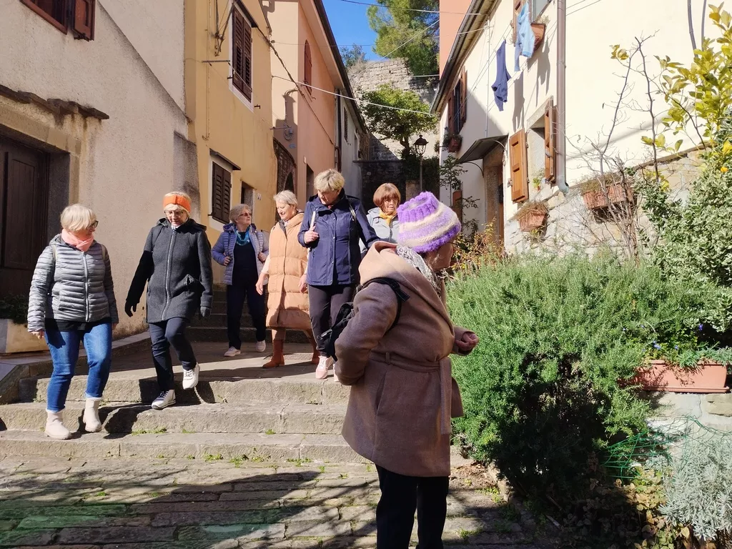 Korake so nabirale po Miljah