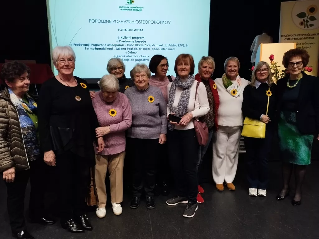 Popoldne posavskih osteoporotikov