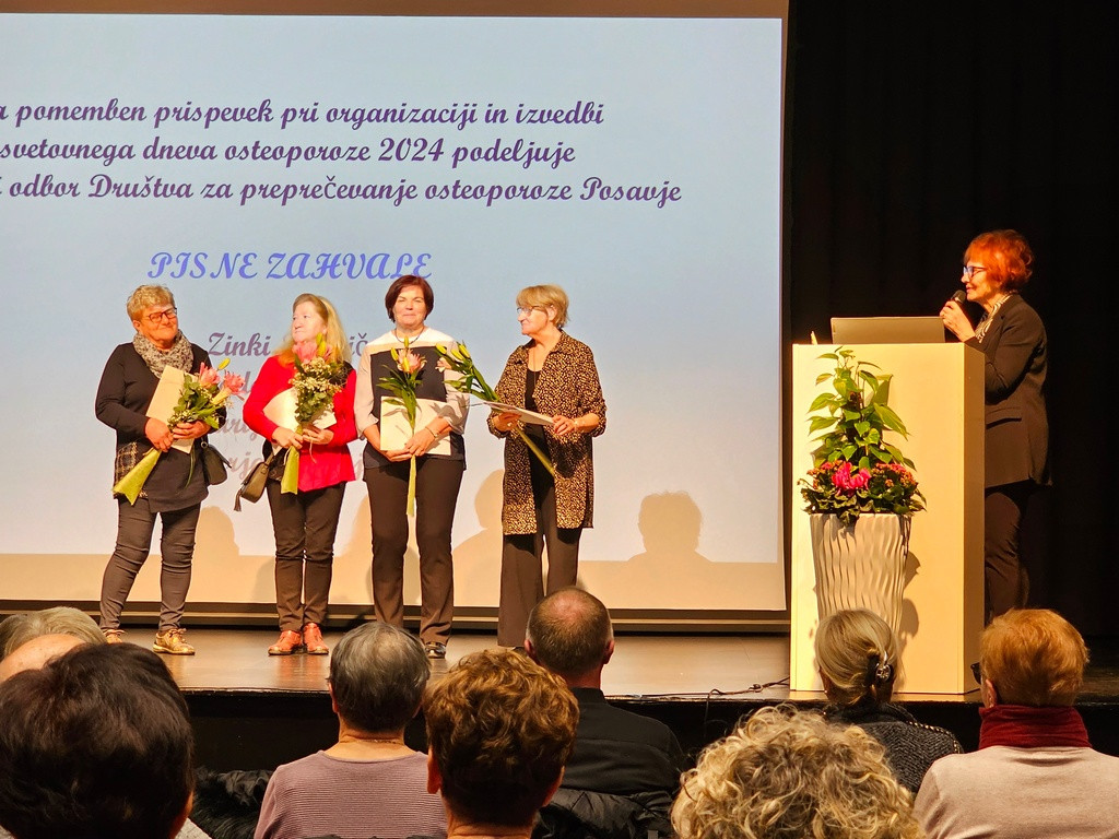 Popoldne posavskih osteoporotikov