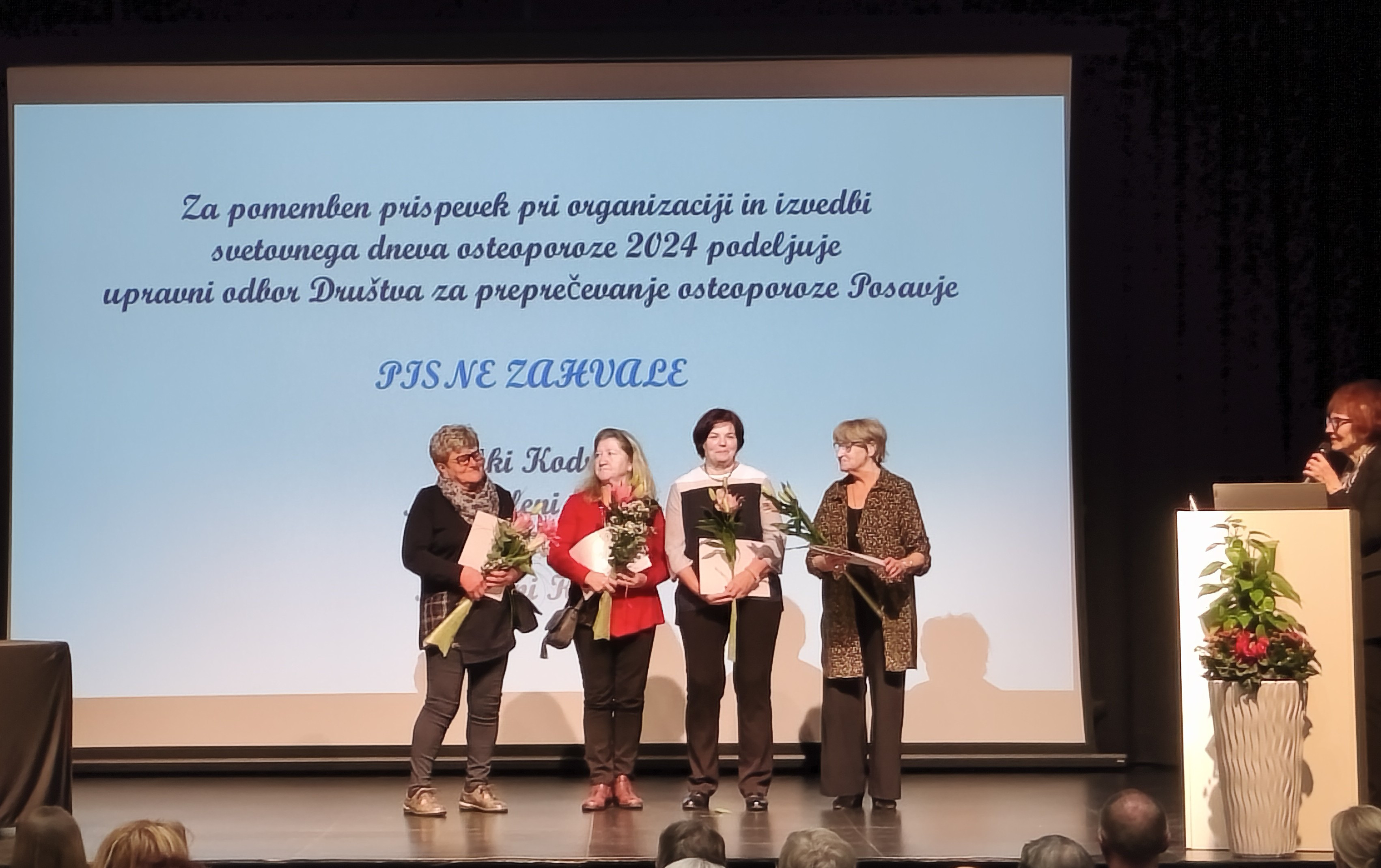 Popoldne posavskih osteoporotikov