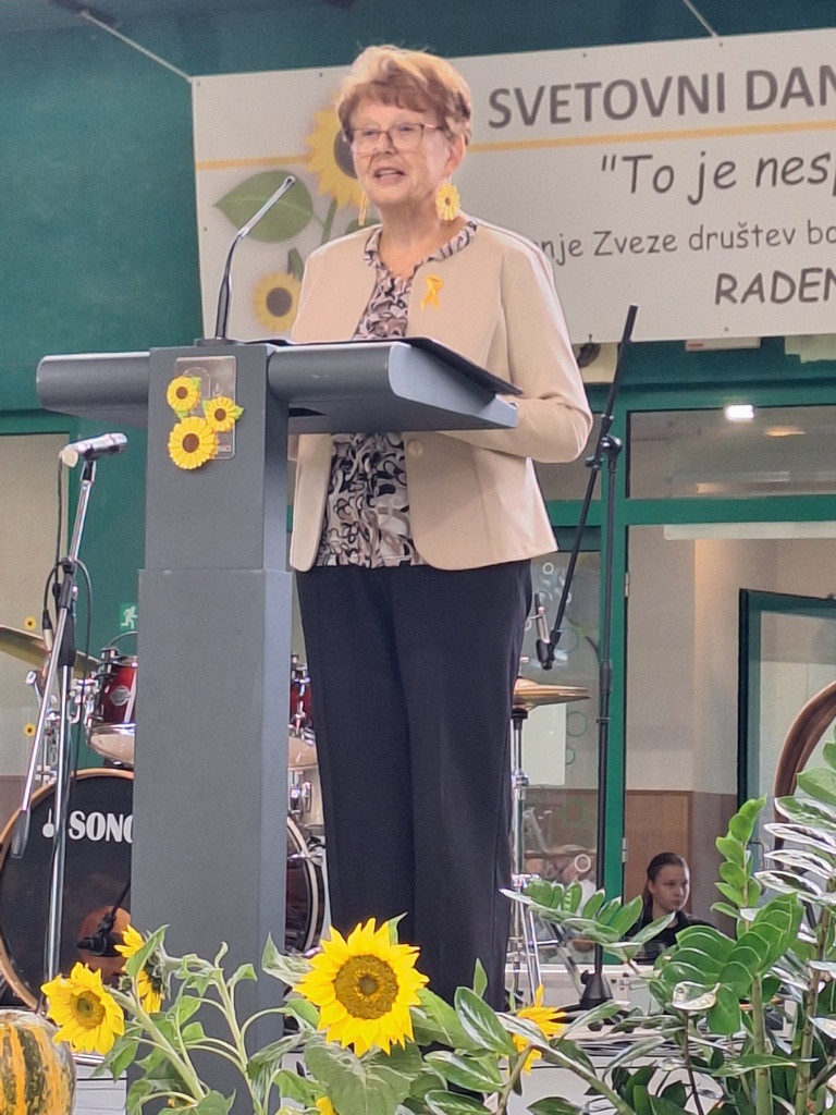 Predsednica radenskega društva Silva Marinković