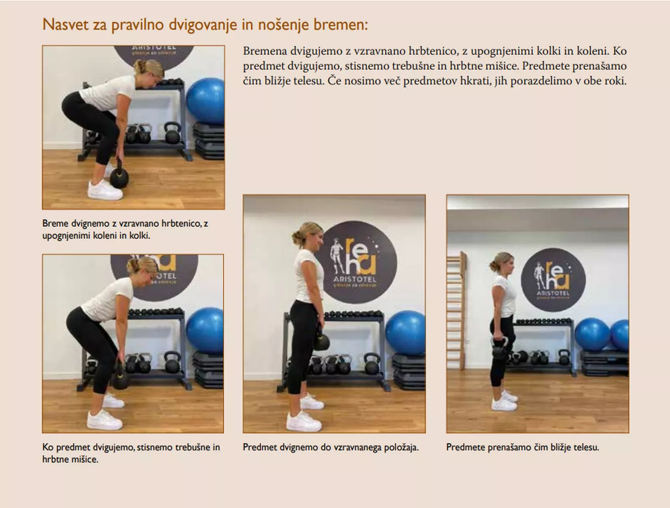 Telesna vadba za gradnjo in vzdrževanje močnih kosti