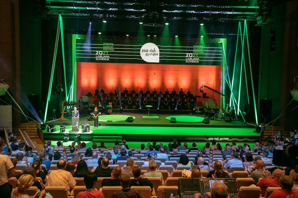 Evropa Cantat 2021 - svečani odprtje