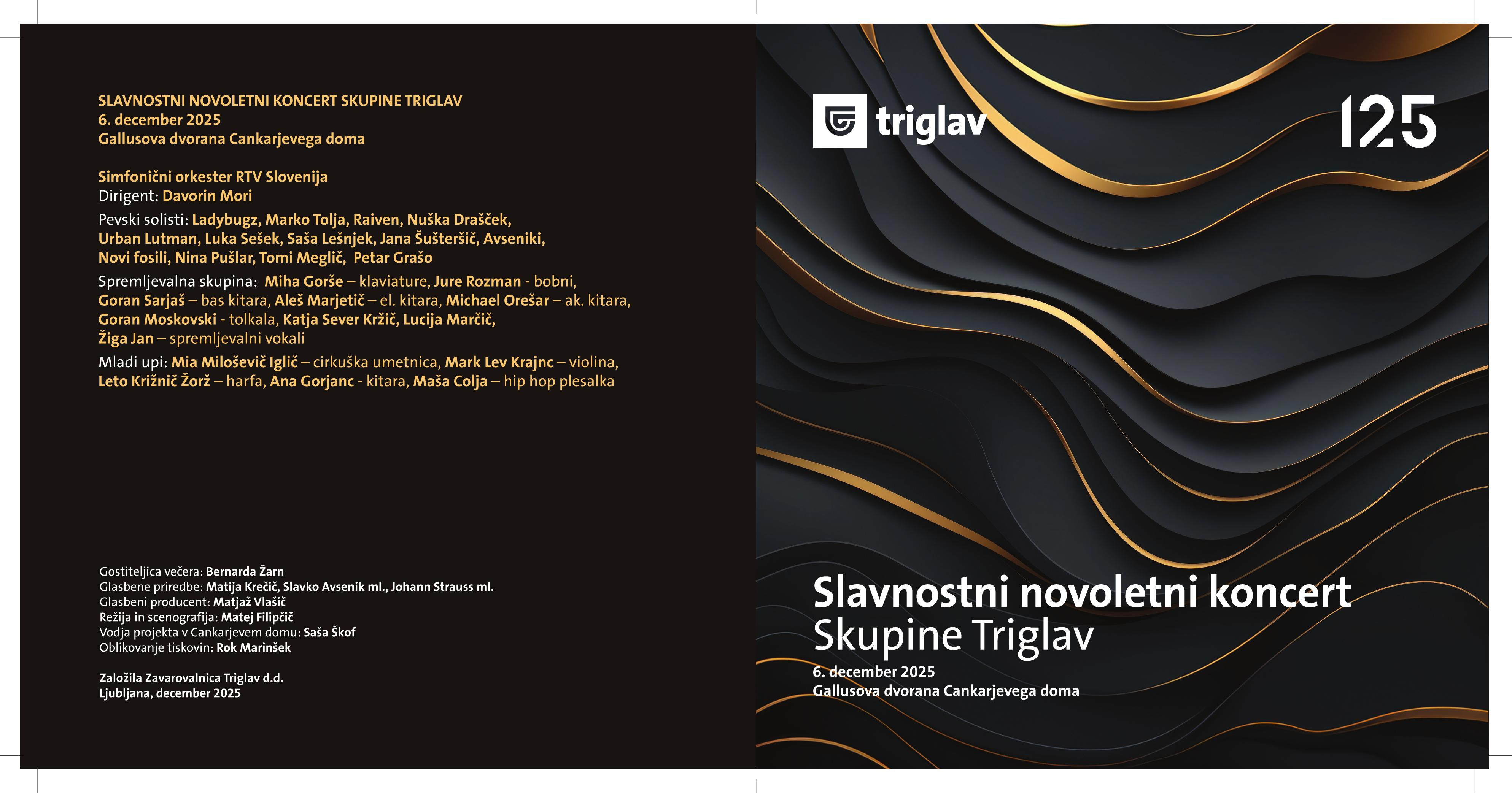 Novoletni koncert Zavarovalnice Triglav