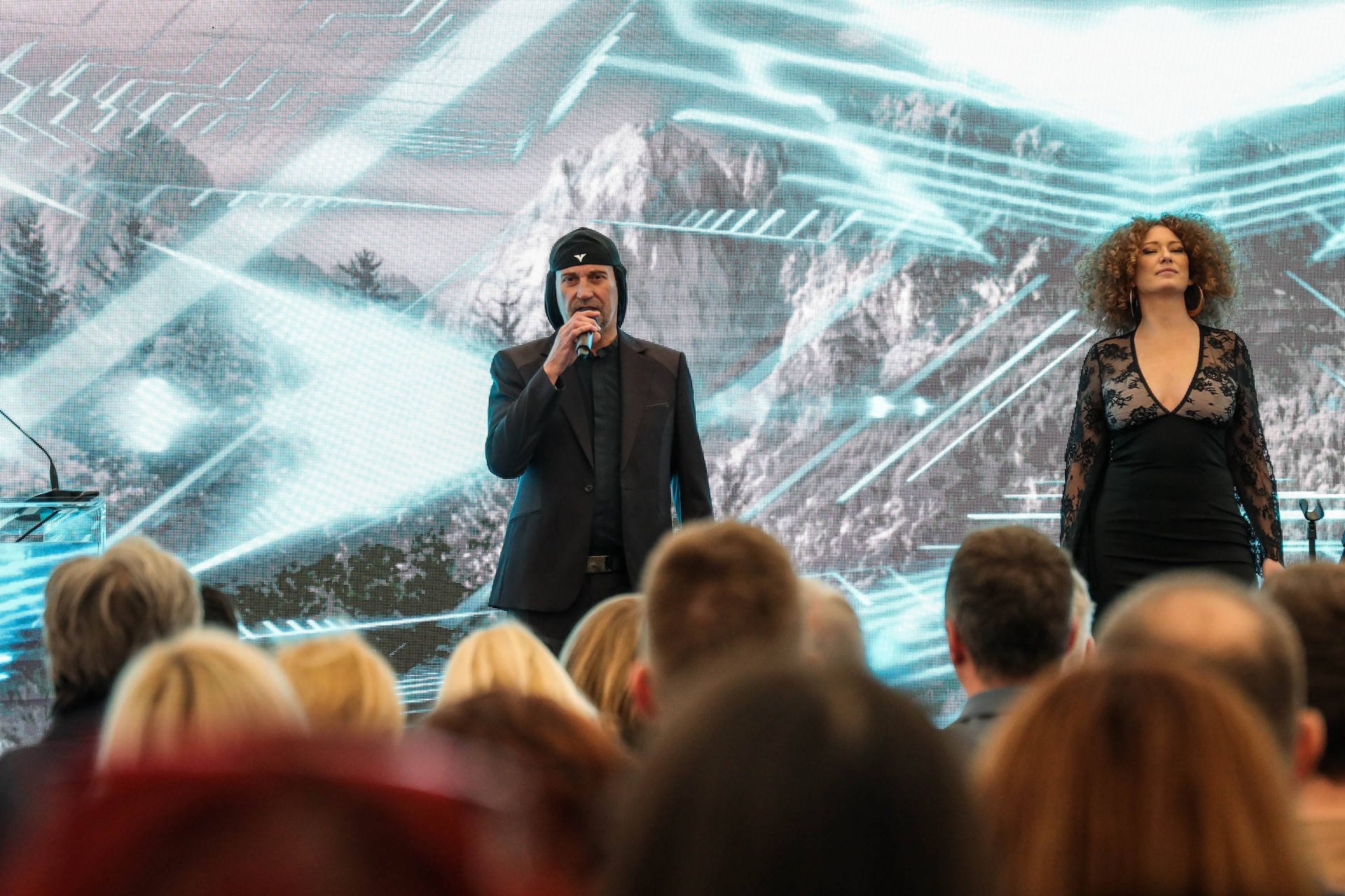 postavitvi temeljnega kamna za Visokotehnološki proizvodni center za podobna biološka zdravila