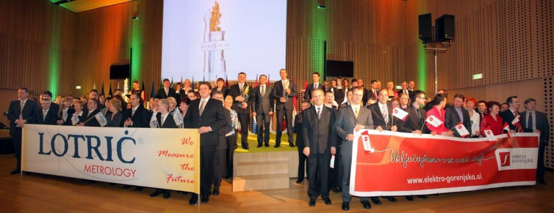 Priznanje Republike Slovenije za poslovno odličnost 2012
