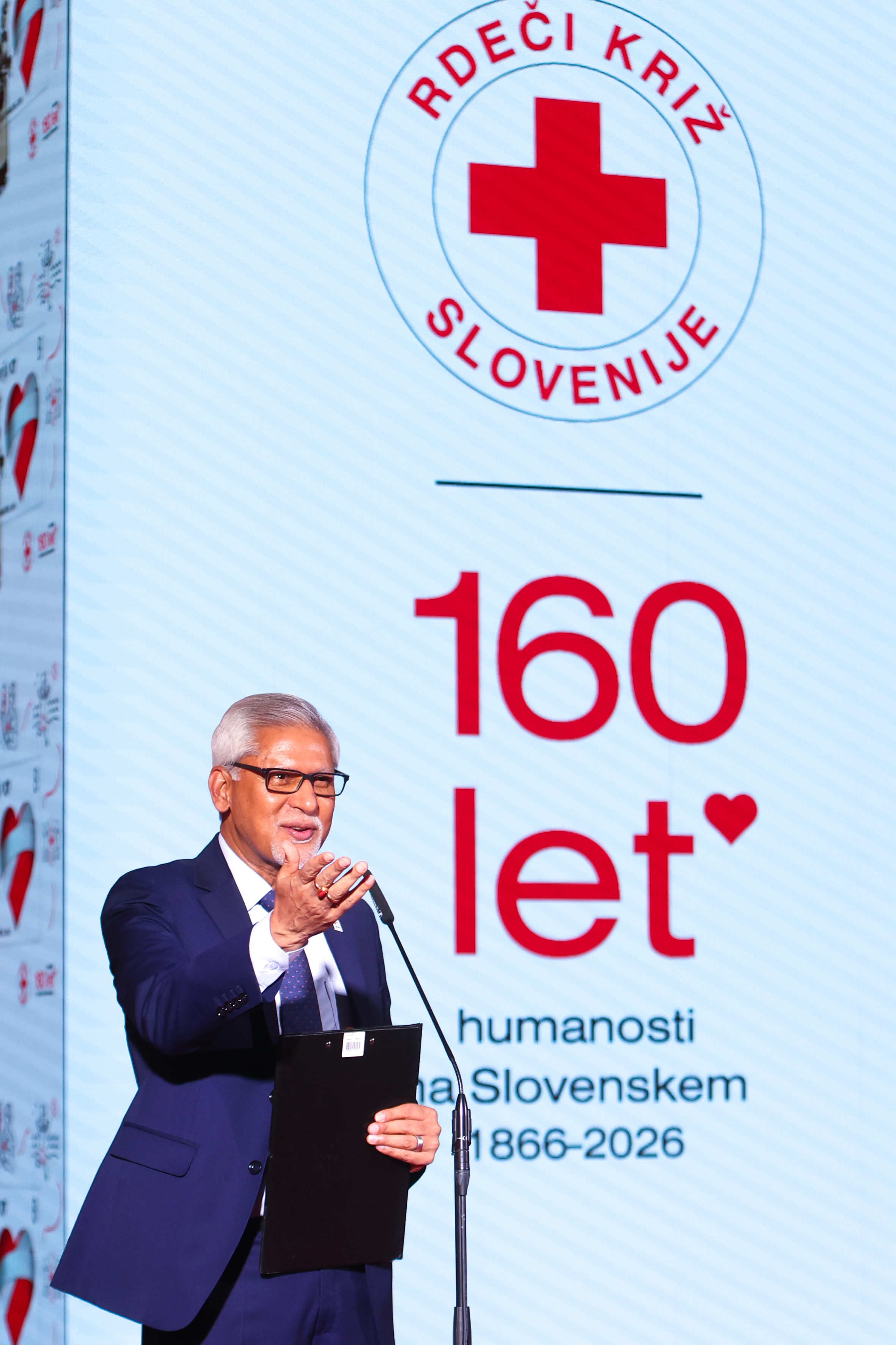 Slavnostna akademija ob 160 letnici Rdečega Križa Slovenija