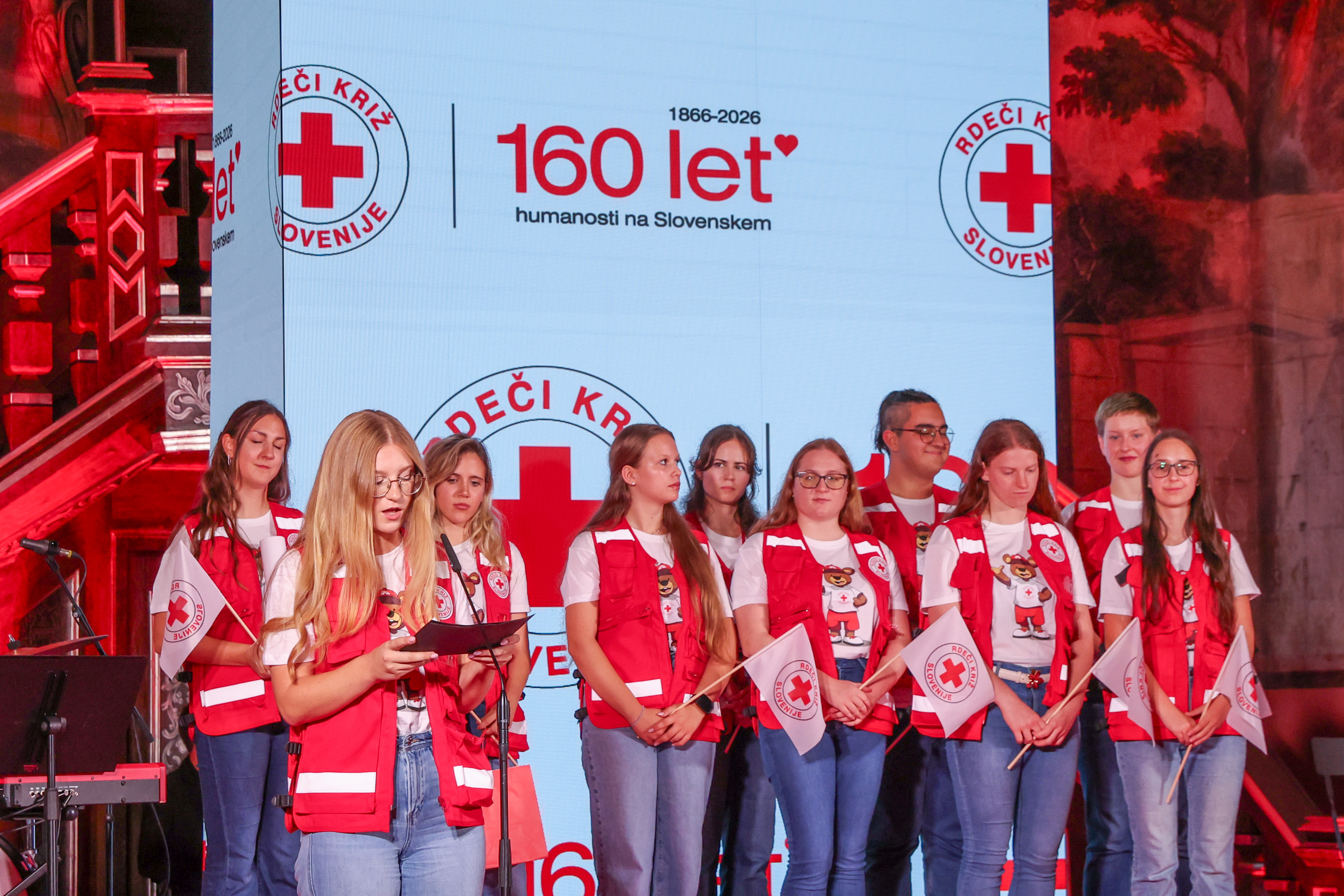Slavnostna akademija ob 160 letnici Rdečega Križa Slovenija