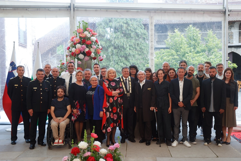 Slavnostna seja in podelitev naziva častni meščan in meščanka mesta Ljubljana