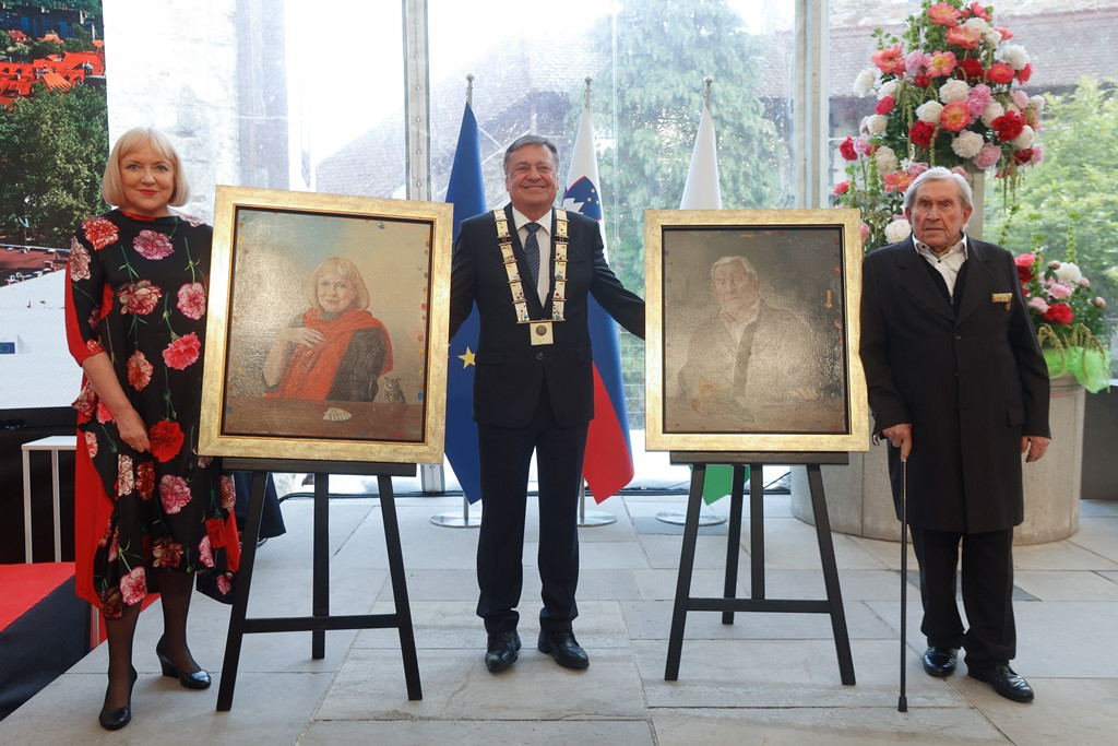 Slavnostna seja in podelitev naziva častni meščan in meščanka mesta Ljubljana