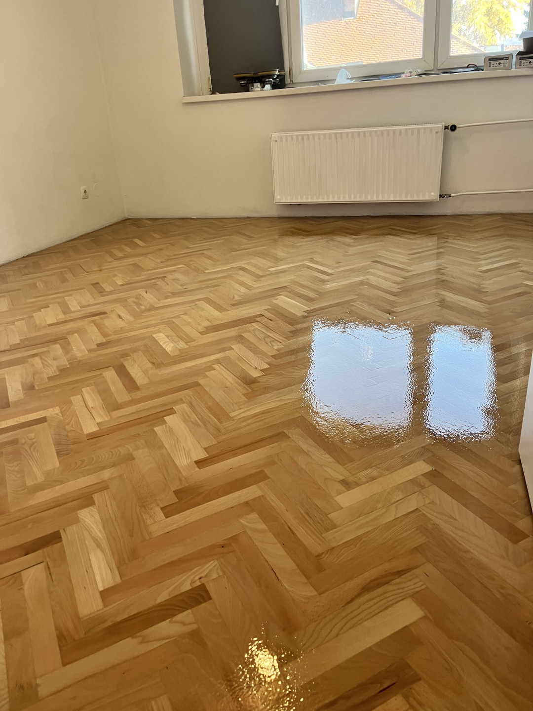 Obnova bukovega parketa - UB