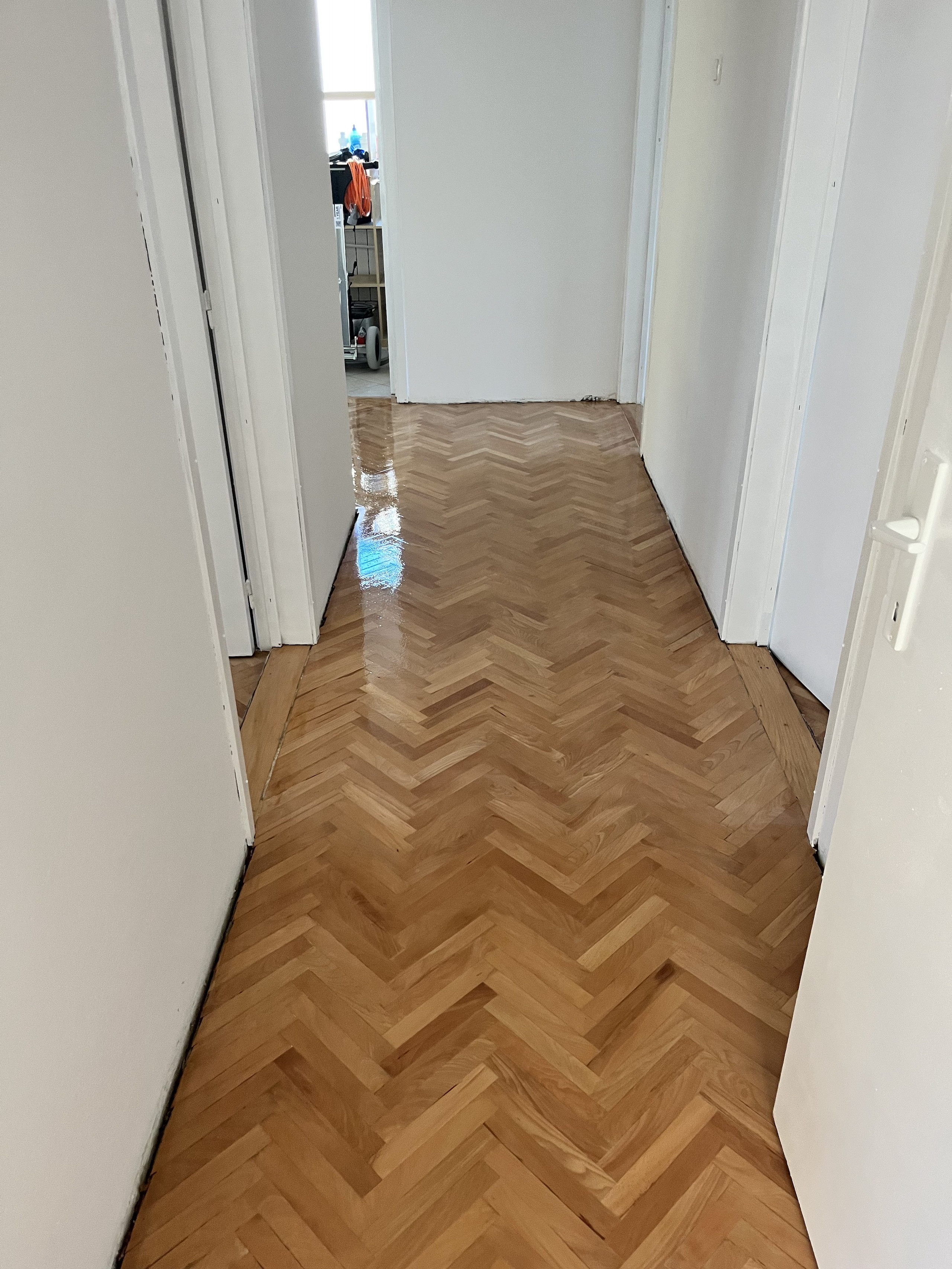 Obnova bukovega parketa - UB