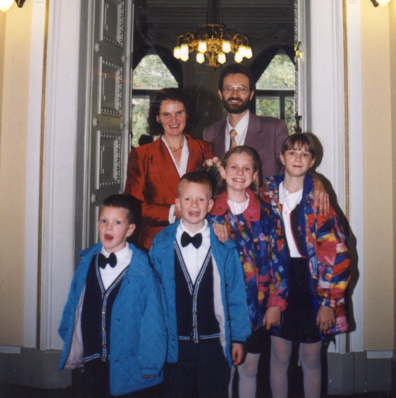 Marjana Klobčar - Po podelitvi doktorata 1997
