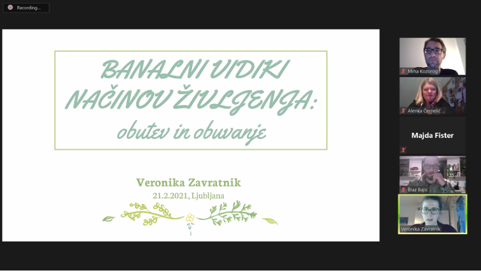 2. Etnološki večer ob jubileju zasl. prof. dr. Vekoslava Kremenška