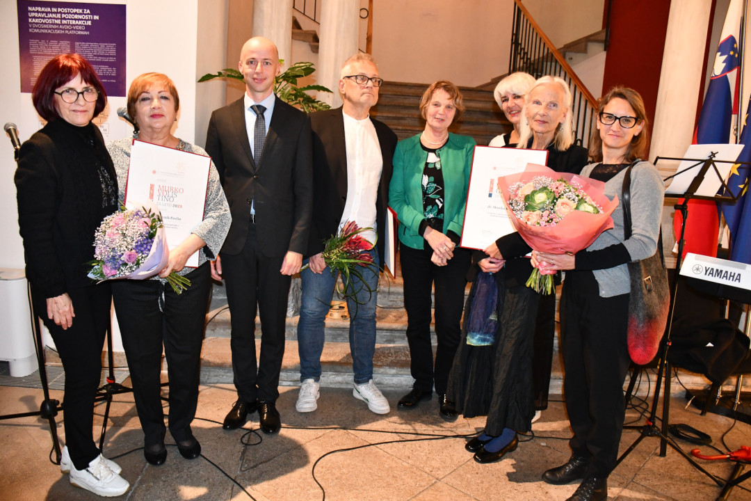 Nagrajenci in predlagatelji, murkovove nagrade in lstine 2023 Koper, foto Alenka Čas