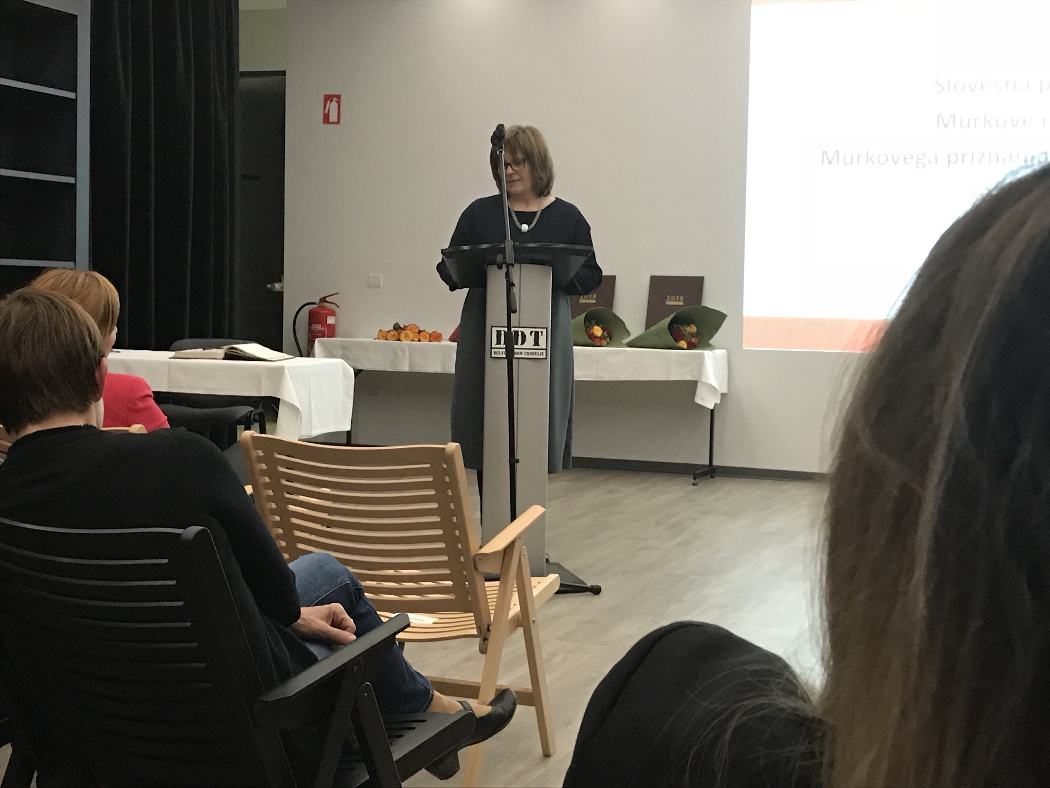 Podelitev Murkove nagrade, priznanja in listine za leto 2018. Foto: dr. Anja Moric.